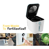 Pursonic 3L Food Waste Composter – Fast, Eco-Friendly Composting for Your Kitchen