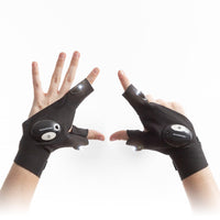 Gleds InnovaGoods LED Flashlight Gloves | Hands-Free LED Lighting for Work, DIY, and Outdoor Activities