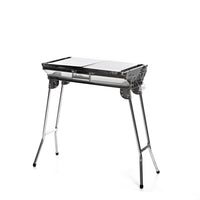 InnovaGoods: Stainless Steel Foldable Charcoal BBQ ExelQ
