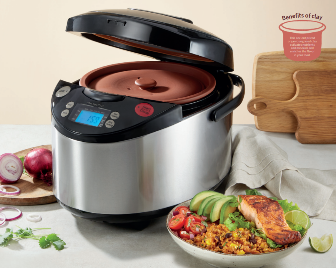 Vitaclay Smart Organic Top-Fired Multicooker