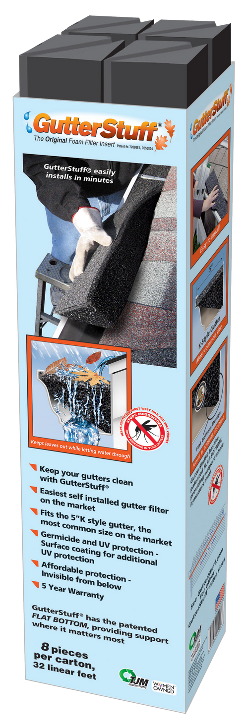 Gutter Stuff - 32 Linear feet - EcoBrandsNow